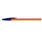 BIC Orange Fine Ballpoint Pens Fine Point (0.8 mm) - Blue, Box of 20