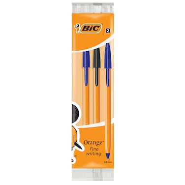 Bic Fine Point 2Pieces Blue/Black