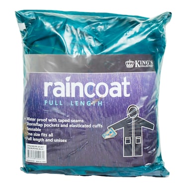 Kings Raincoat Kids Blue/Petrol Blu