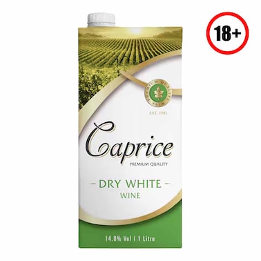 Caprice Dry White Tetra Pack 1L