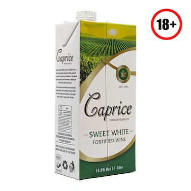 Caprice Fortified Sweet White Wine Tetra 1L