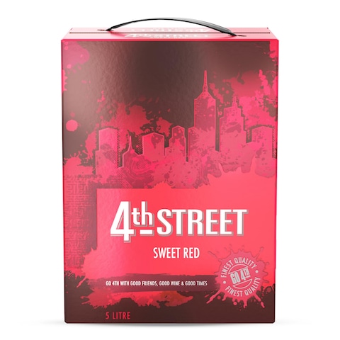 4Th Street Sweet Red Wine 5L