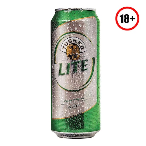 Tusker Lager Lite Beer 500Ml