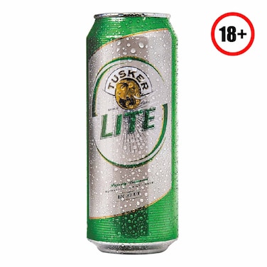 Tusker Lager Lite Beer 500Ml