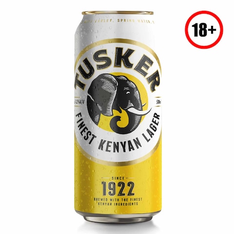 Tusker Finest Quality Lager Beer 500Ml