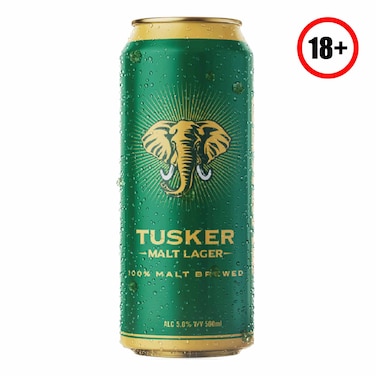 Tusker Beer Malt Can 500Ml