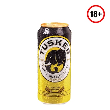 Tusker Beer Lager Can 330Ml