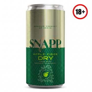 Snapp Apple Flavour Sparkling Alcoholic Drink Can 330ml