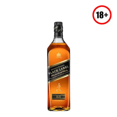 Johnnie Walker Black Label Blended Scotch Whisky 375Ml