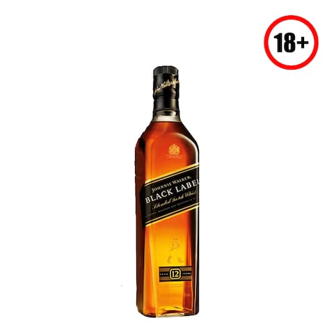 Johnnie Walker Black Label Blended Scotch Whisky 750Ml