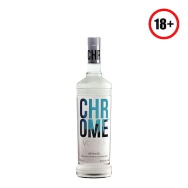 Chrome Shine On Vodka 750Ml