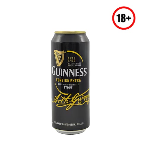 Guinness Foreign Extra Stout Beer 500Ml