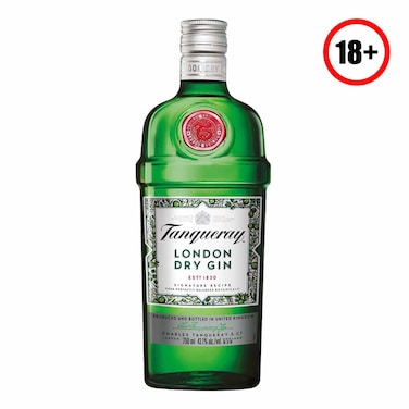 Tanqueray Export Strength London Dry Gin Wine 750Ml