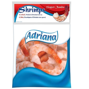 Adriana Cooked Super Jumbo Shrimps 400G