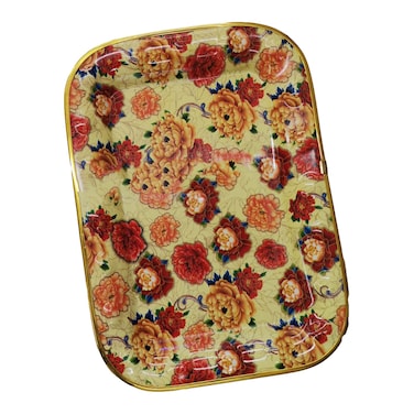 TREASURES BAMBOO PLATE