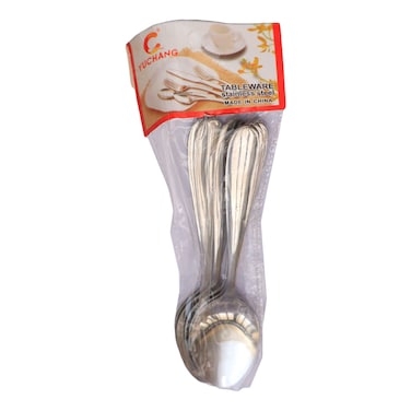Pecker Heavy Tea Spoon 6 Pack