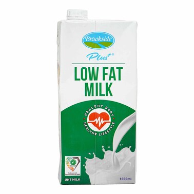 Brookside  Low Fat Milk 1L - Long Life