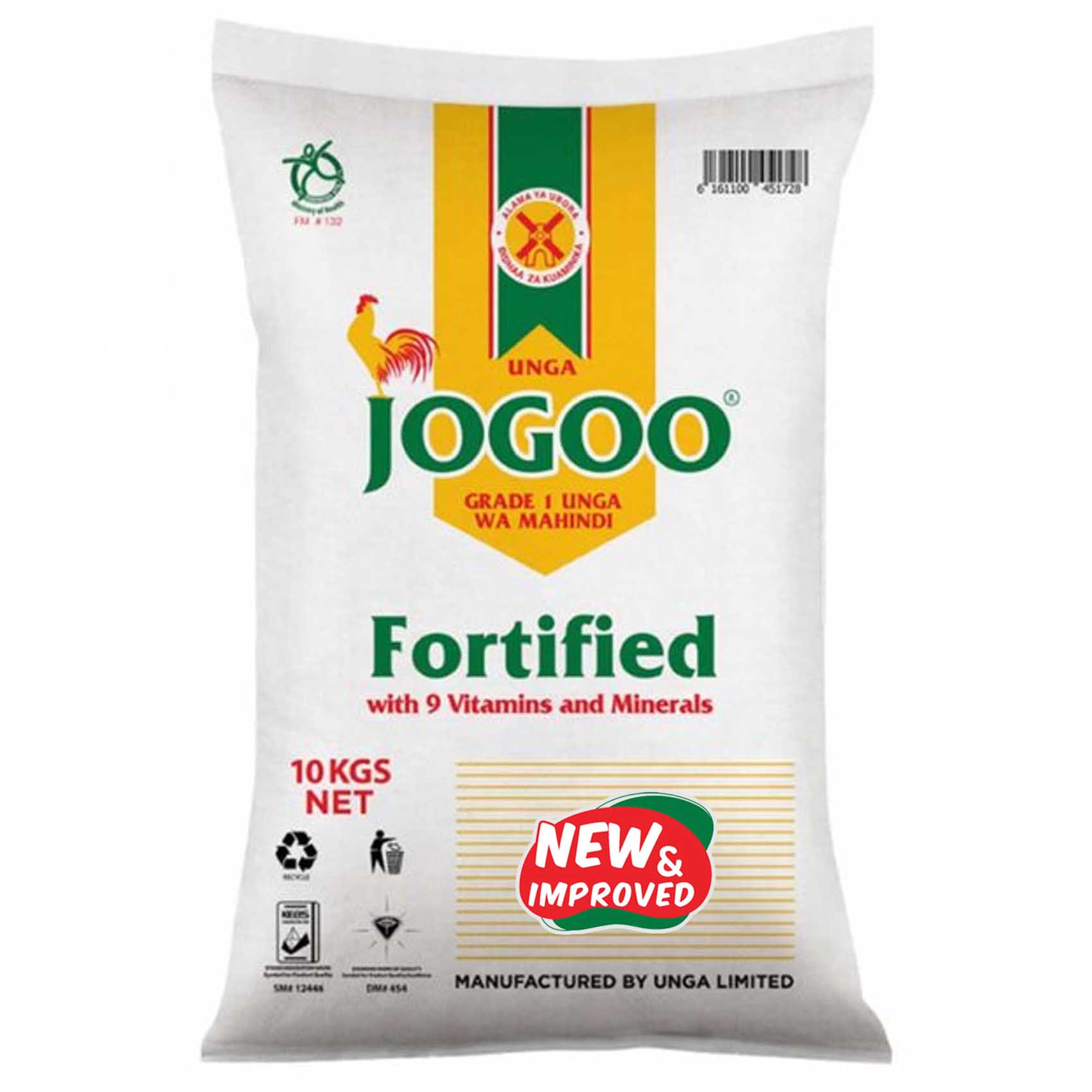 Jogoo Maize Meal Fortified With Vitamins And Minerals 10Kg