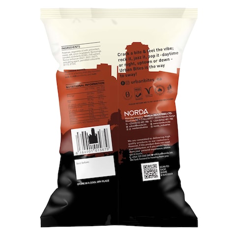 Urban Bites Nyama Choma Potato Chips 120G