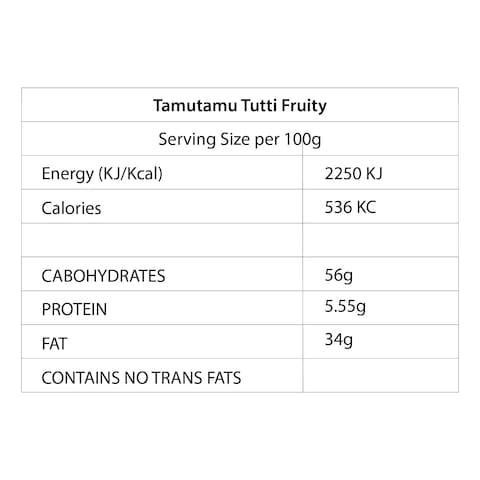 Norda Tamu Tamu Tutti Fruity Corn Curls 30G