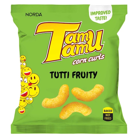 Norda Tamu Tamu Tutti Fruity Corn Curls 30G