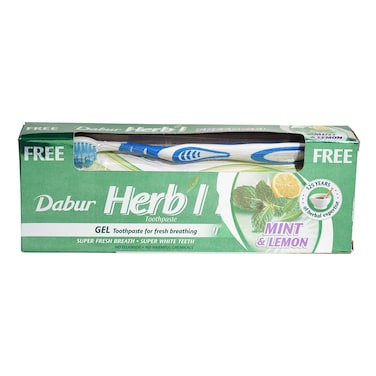 Dabur Herbal Tooth Paste Mint&amp;Lemon150G