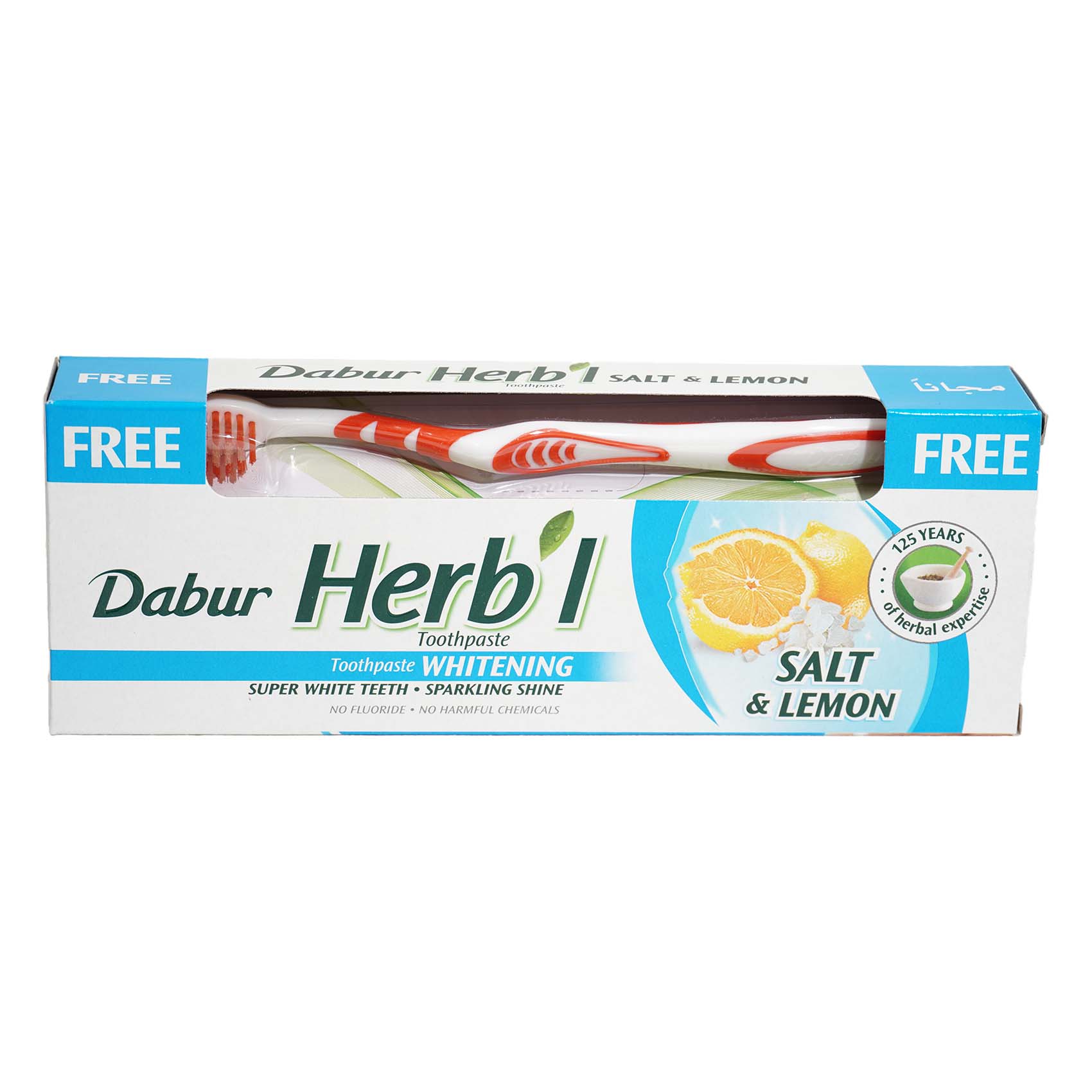 Buy Dabur Herbal Tooth Paste Salt&Lemon150G Online | Carrefour Kenya