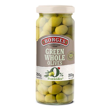 Borges Green Whole Olives 330G