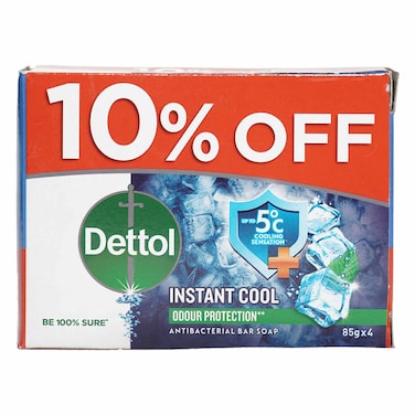 Dettol Cool Soap 4S 85G