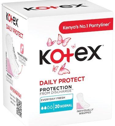 Kotex Panty Liners Ind. Wrapped 20S