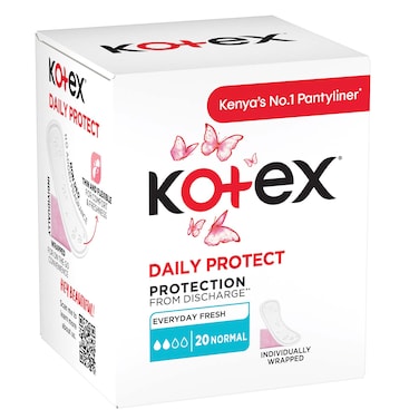 Kotex Panty Liners Individually Wrapped 20pcs