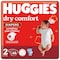 Huggies Dry Comfort Size 2 3-6Kg 68S