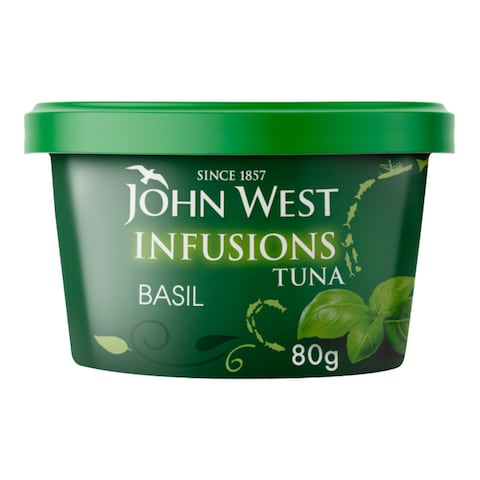 John West Infusions Tuna Basil 80G