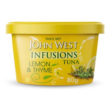 John West Infusions Tuna Lemon &amp; Thyme 80G