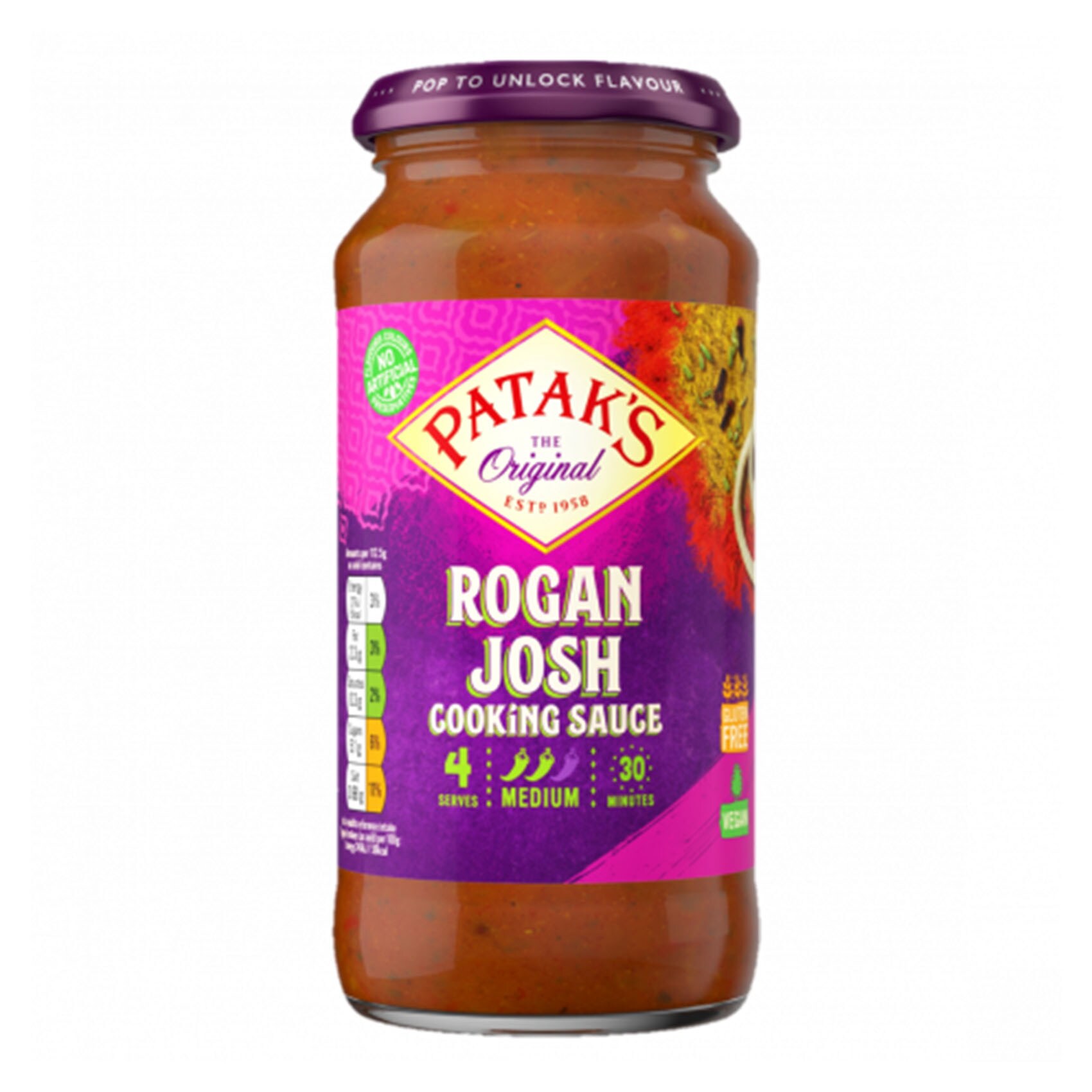 Buy Pataks Rogan Josh Curry Sauce 450G Online | Carrefour Kenya