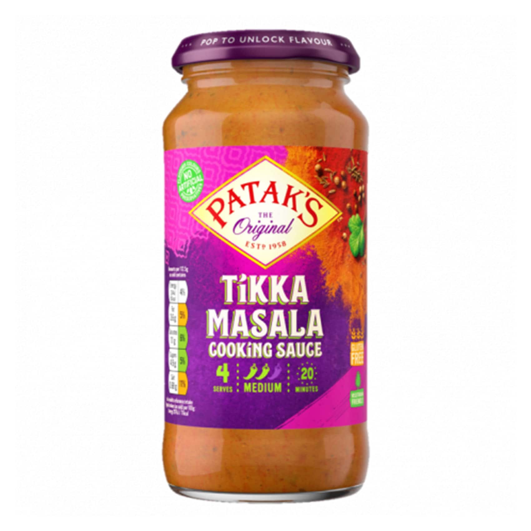 Buy Pataks Tikka Masala Curry Sauce 450G Online | Carrefour Kenya