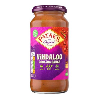 Pataks Vindaloo Curry Sauce 450G