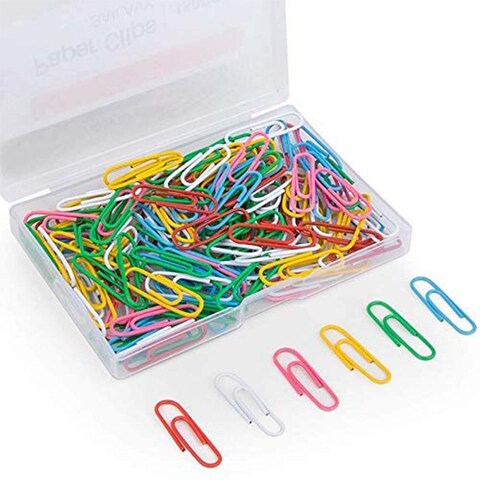 Essentials Tub Brass No Tear Paperclips Pk 500 • Colemans