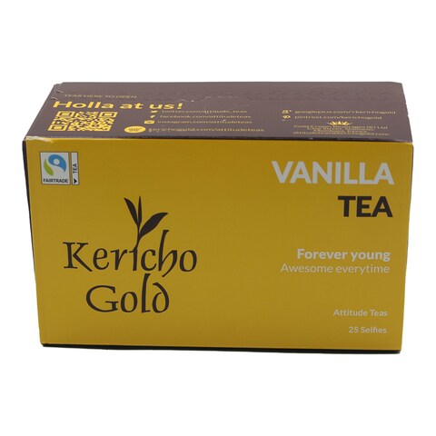 Kericho Gold Vanilla Tea Bags 25 Pieces