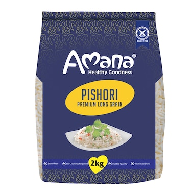 Amana Premium Pishori Rice 2Kg