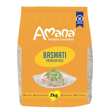 Amana Premium Basmati Rice 2Kg