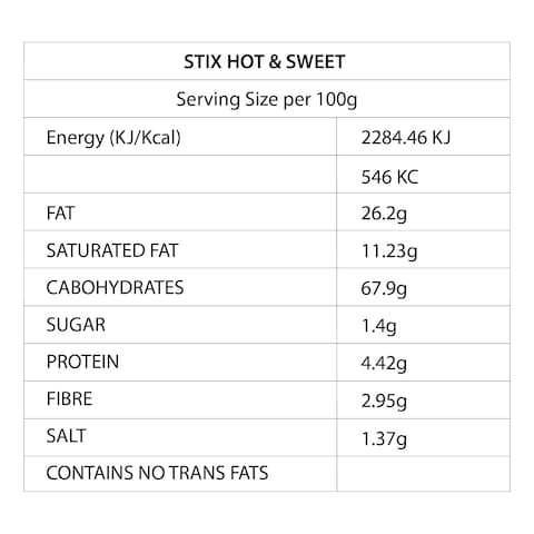Urban Stix Hot and Sweet Tomato Crunchy Corn Snack 35G