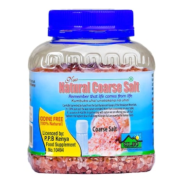 Sileo Natural Coarse Salt 500g