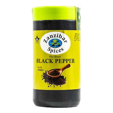 Zanzibar Black Pepper Ground Spice 100g