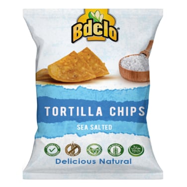 Bdelo Maize Tortilla Salt Chips 250G