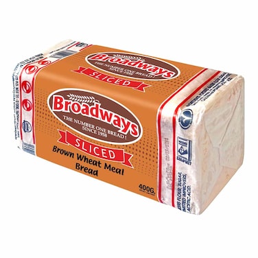 Broadways Brown Sliced Bread 400G