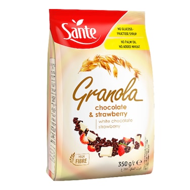 Sante Granola With Chocolate &amp; Strawberry  350G