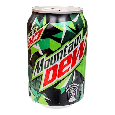 Mountain Dew Soda Can 300ml