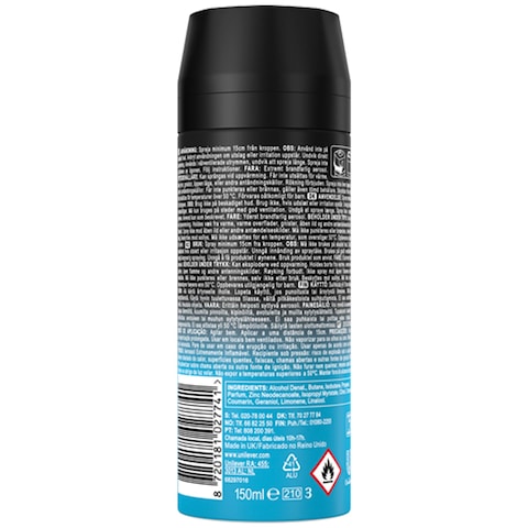 Axe Body Spray For Men Adrenalin 150Ml