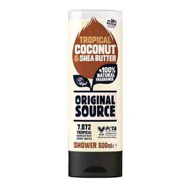 Original Source Tropical Coconut &amp; Shea Butter Shower Gel 500ml